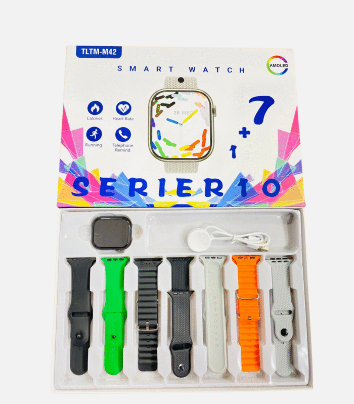 TLTM-M42 7 strap watch